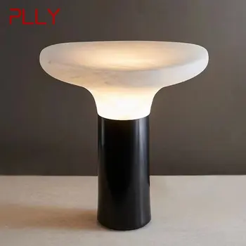 Настольная лампа PLLY Nordic Mushroom LED Современная креативная винтажная настольная лампа из смолы для дома, гостиной, прикроватной тумбочки в спальне