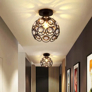 Скандинавский светильник в прихожей, минималистичный современный светильник в коридоре на лестнице, креативный и персонализированный светильник для входа, балконный светильник