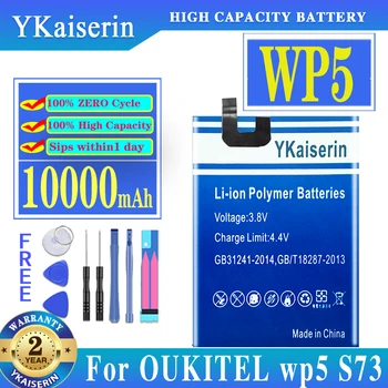 YKaiserin 100% Новый для Oukitel WP5 Pro WP5Pro аккумулятор 10000 мАч для Oukitel WP5 S73 3,85 В HT2749B-S73 REV1.3