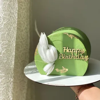 Cakelove 1шт Красивый и минималистичный акриловый Топпер для торта с Днем Рождения, День рождения, детский душ, Принадлежности для вечеринки по случаю Дня рождения, Декор