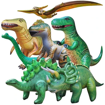 Надувной Динозавр из ПВХ, игрушка на воздушном шаре, Украшение для вечеринки в честь Дня рождения Динозавра, Реалистичный Динозавр, Подарок для детей, Декор для вечеринки