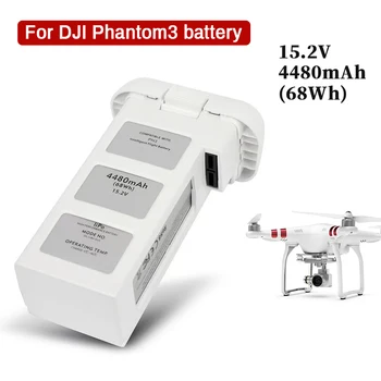 НОВЫЙ Аккумулятор Дрона 15,2 В 4480 мАч для DJI Phantom 3 SE Intelligent Flight Li-Po Battery Профессионального Стандарта Аксессуары Для Радиоуправляемых Дронов
