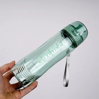 креативный портативный пластиковый стаканчик для воды объемом 520 мл, простой и портативный PC Space Cup, Новая студенческая бутылка для воды для занятий спортом на открытом воздухе