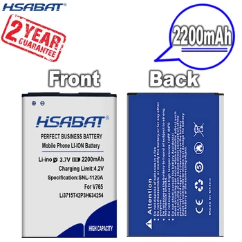 Новое Поступление [HSABAT] 2200 мАч Li3715T42P3H634254 Сменный Аккумулятор для ZTE V765 V765M Leo Q1