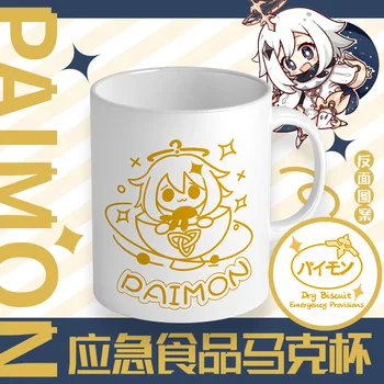 Оригинальная игра God's second-мультяшная кружка yuan fan's в окружении фанатов Paimeng, керамическая милая настольная чашка для питья в подарок