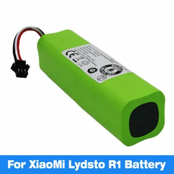 Обновление 2023 года Lydsto R1, перезаряжаемый литий-ионный аккумулятор для робота-пылесоса XiaoMi R1, аккумулятор емкостью 12800 мАч