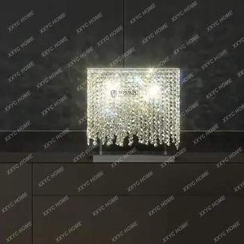 Легкая роскошная хрустальная лампа Art Creative Majestic Прикроватные лампы для гостиной, кабинета, спальни