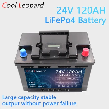 Аккумулятор LiFePO4 емкостью 24 В 120 Ач для электронных подметальных машин, домиков для мытья полов, инвалидных колясок, оборудования беспроводной связи