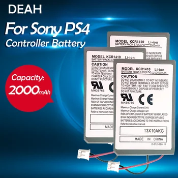 Сменный Аккумулятор Для Sony PS4 Pro Slim Bluetooth DualShock Controller CUH-ZCT2 CUH-ZCT2U 3,7 В 2000 мАч Литиевая Батарея
