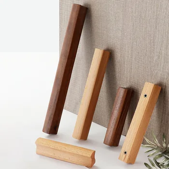 Ручки для деревянной мебели в стиле ретро, Кухонные шкафы с длинными ручками, Ручка для ящика шкафа, комода, Мебельная фурнитура