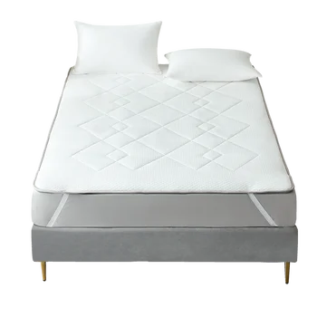 Толстая подушка для матраса Xl Двуспальная кровать Двусторонняя антибактериальная Подушка для односпальной кровати Four Seasons для студентов